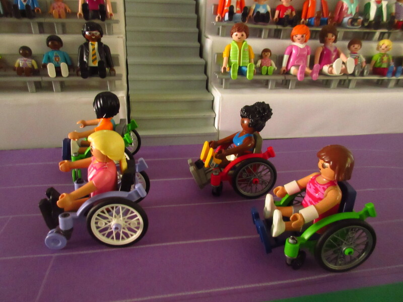It's time for the Olympic Games for the Playmobil people in our house PART TWO