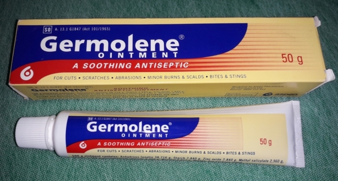 The discontinued GERMOLENE pink ointment that we all loved.
