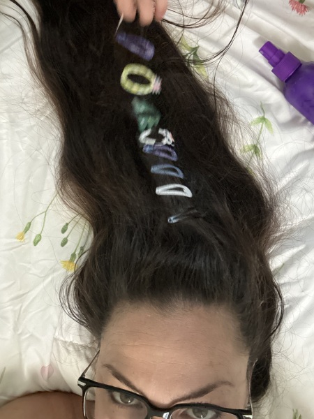 Day 1 or 100 tulips and snowdrops say #browniesnotbeer