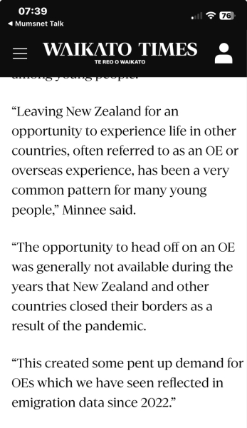 DH wants to move back to New Zealand