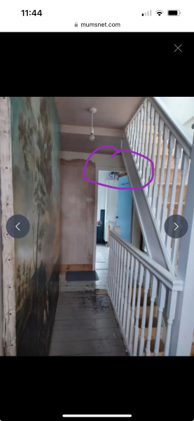 Help!  I have a giant painting trapped in my house!