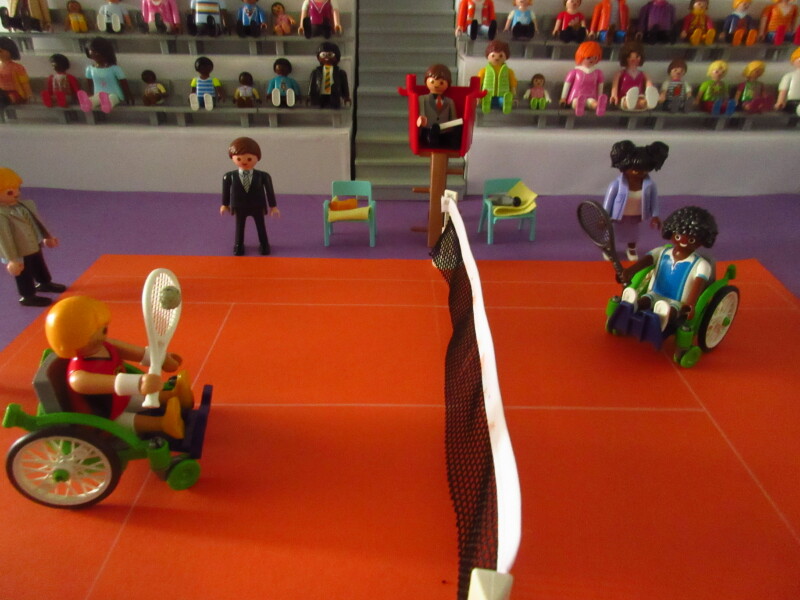 It's time for the Olympic Games for the Playmobil people in our house PART TWO