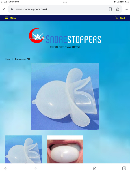 Stop snoring help - before divorce or arrest