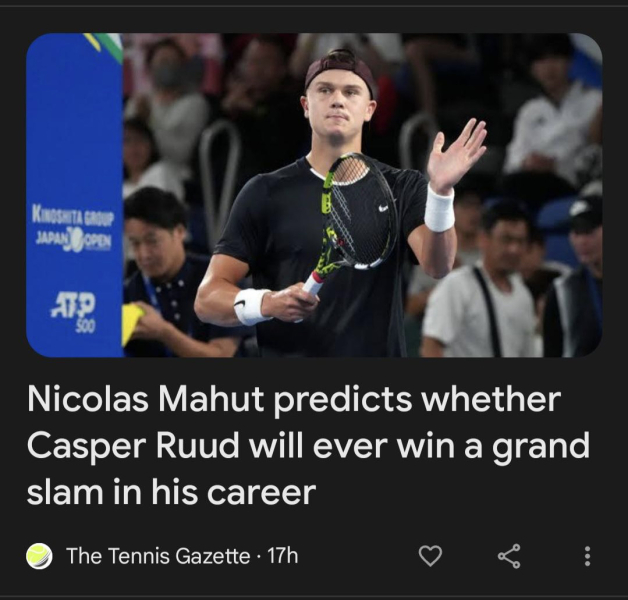 Tennis: Come on Dan! Or ABD!!