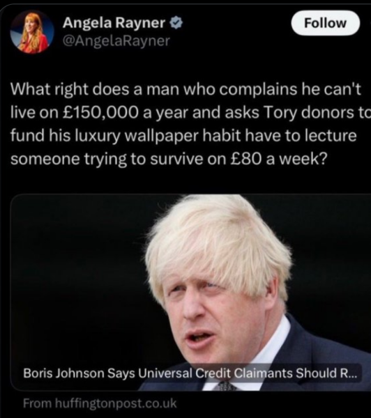 Starmer took donor’s gifts because there is no taxpayer funding for clothes