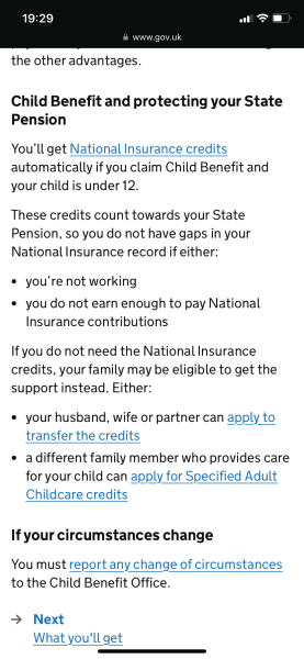 SAHP, money issues