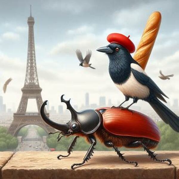 Les Bas Bleus, The Bluestocking...