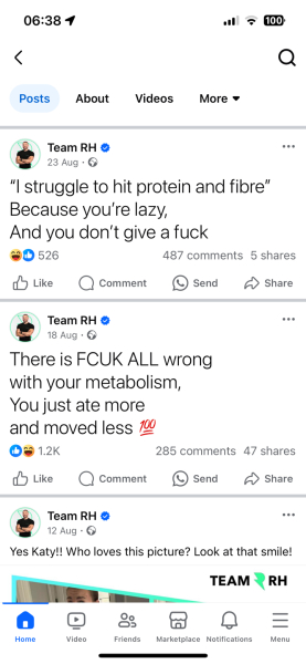 Team RH - has anyone actually been visited by a debt collector