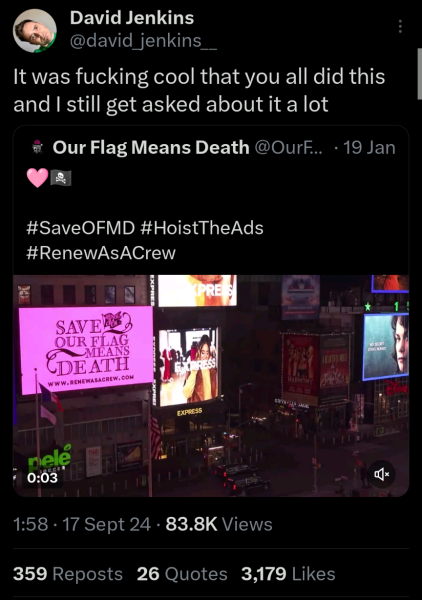 Our Flag Means Death - Thread 4: Roll up, roll up! Come join us for more pirate obsession!