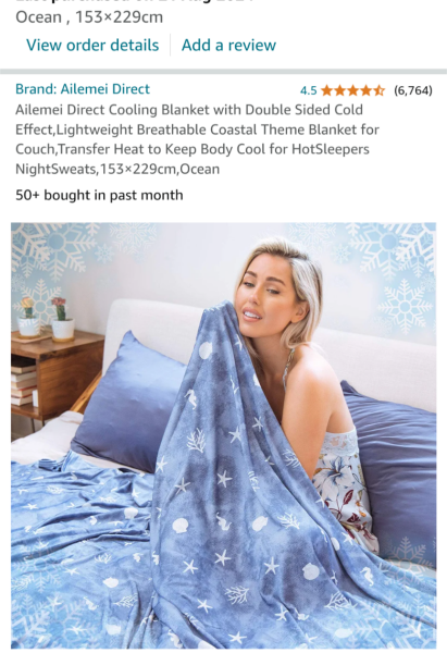 How to stay cool at night