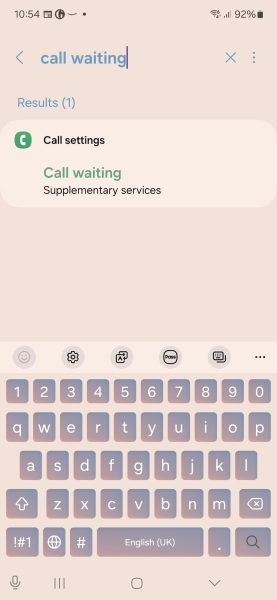 Why don't mobiles show as 'engaged' when on phone?