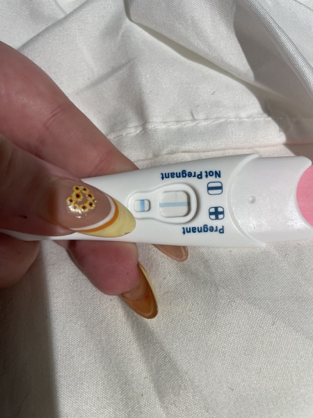 Pregnant or not ? Clear blue
