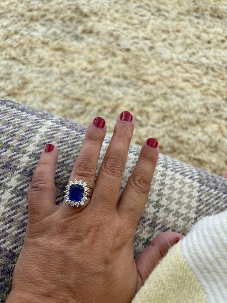 To ask your opinions on this engagement ring?