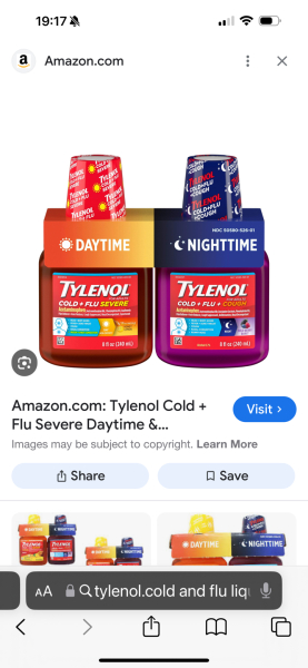 What medication do you take for a common cold?
