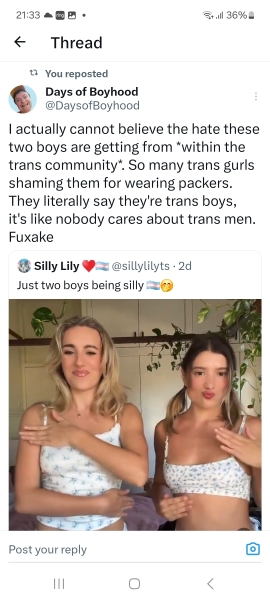 In what might just be the most insane story of the year - Two female OnlyFans models have gone viral after pretending to be transgender to sell porn content.  Trans activists are now accusing the women of "appropriation" for identifying as men
