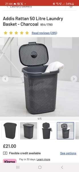 Laundry baskets - what do you have?