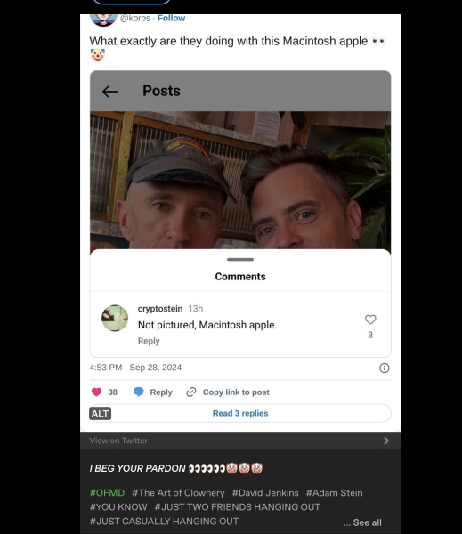 Our Flag Means Death - Thread 4: Roll up, roll up! Come join us for more pirate obsession!