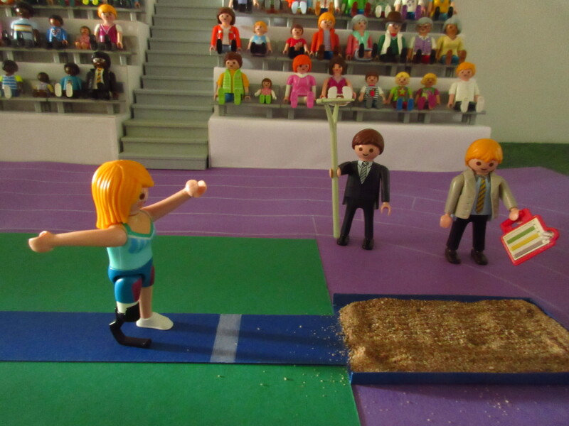 It's time for the Olympic Games for the Playmobil people in our house PART TWO