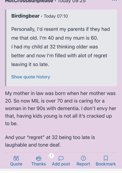 Would you become pregnant at 47 if....