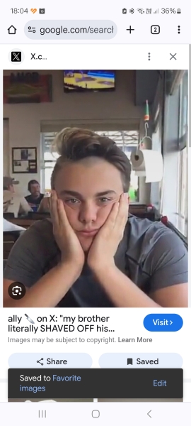 To cut the front piece of my hair off? With pics