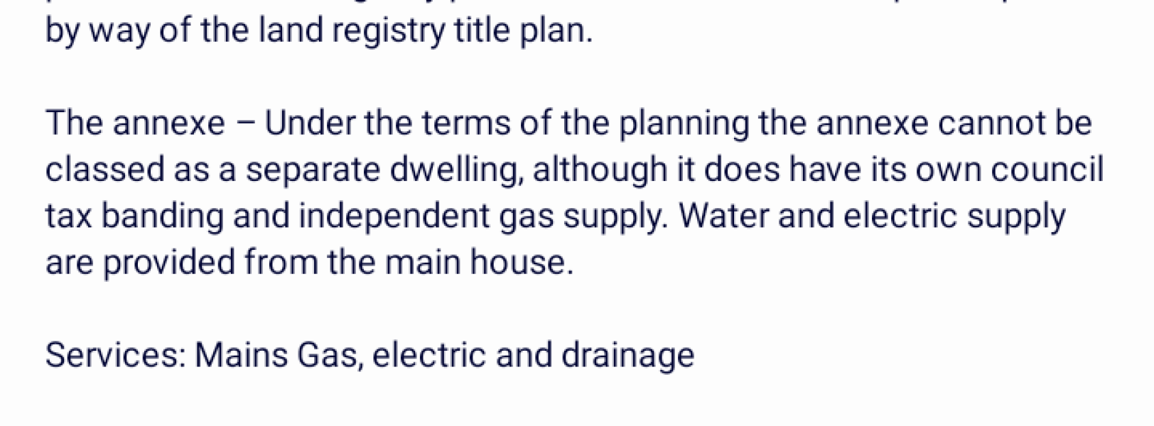 Council tax on annex