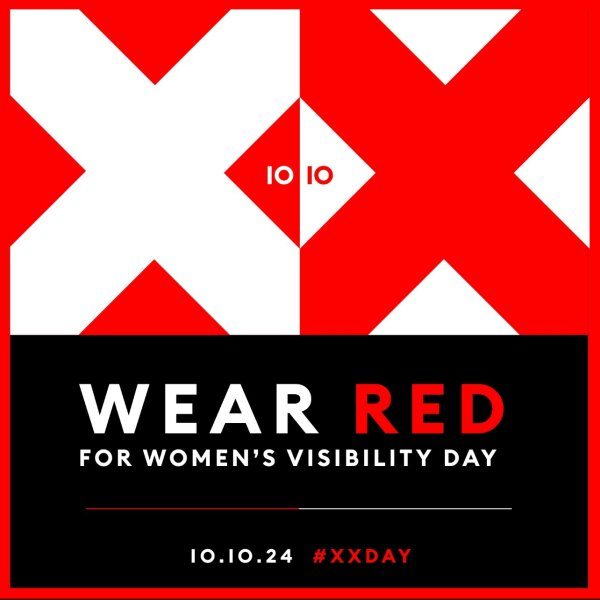 Worldwide XX Day proposed, wear red - 10th October