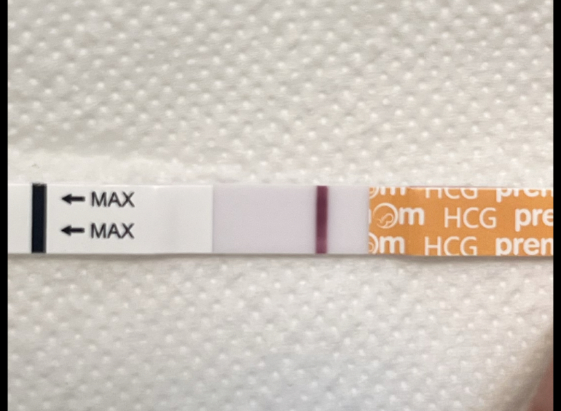 Do you see a faint line?