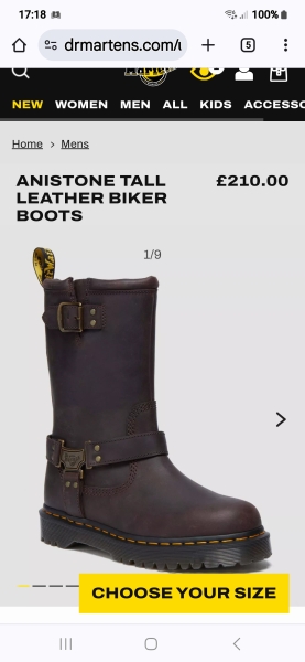 I have a craving for some really chunky brown biker boots