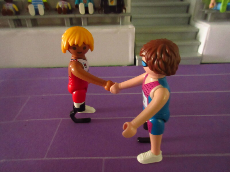 It's time for the Olympic Games for the Playmobil people in our house PART TWO