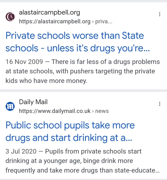 To want to educate my child in state but provide the straw that make it like a private education?