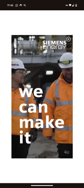 Pop-up advert that won’t go away.