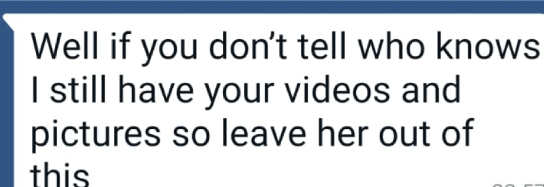 Tell his wife - why it should be a YES