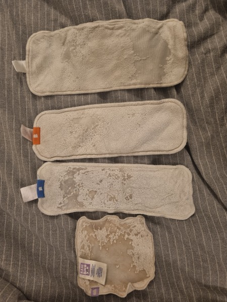Help! Reusable nappies falling apart