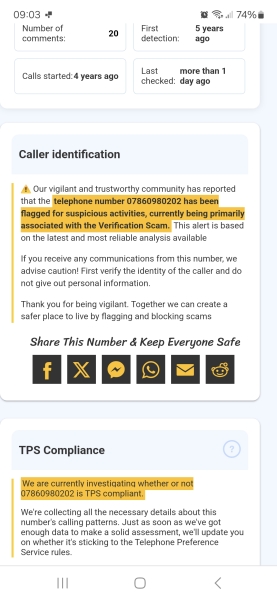 To think my elderly DM is being scammed via O2?