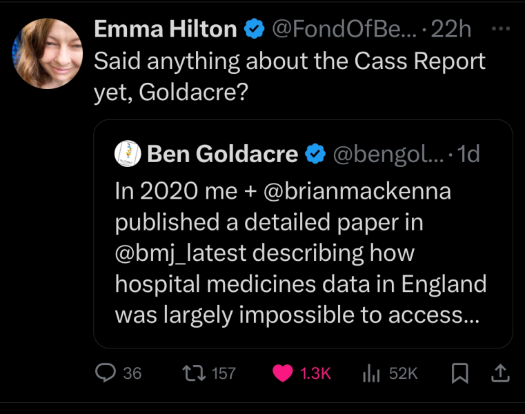 Feel sad that more people in the media don’t speak up