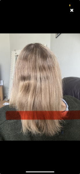 That I shouldn't cut my hair pic included