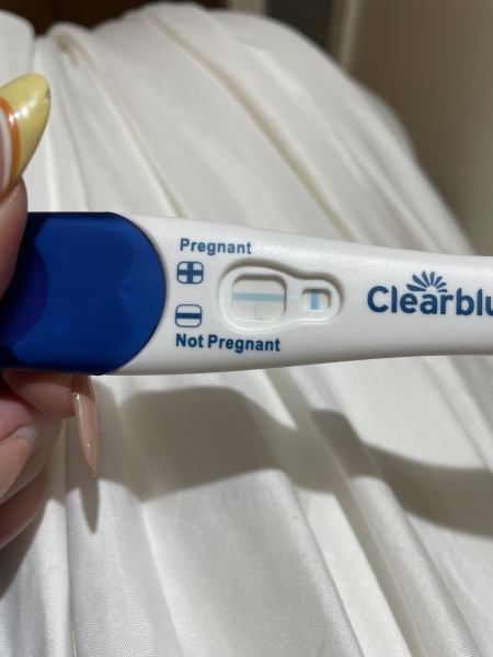 Pregnant or not ? Clear blue