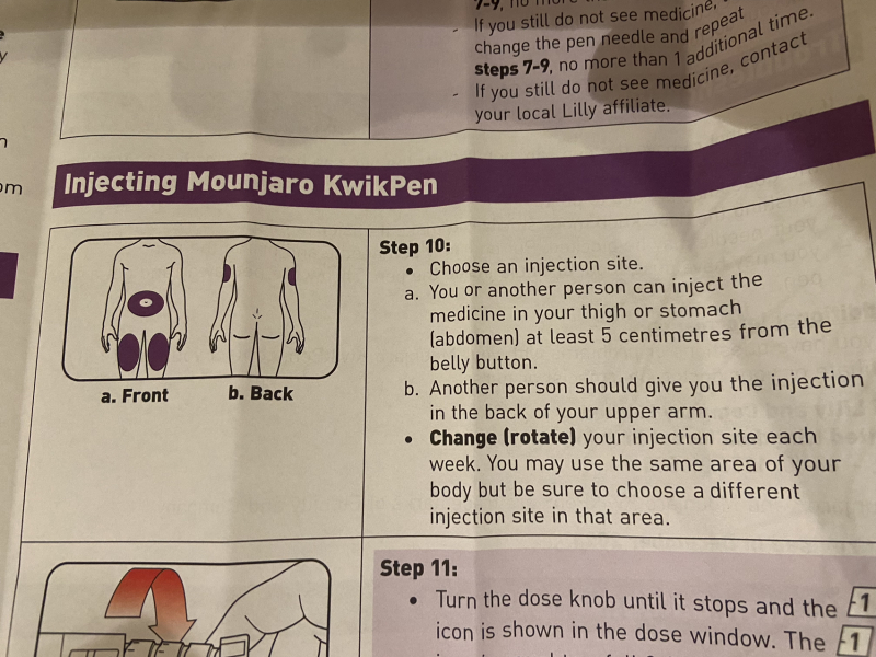 First Mounjaro jab - needle came out slightly bent