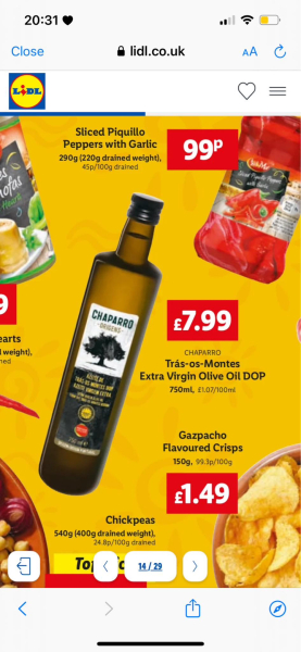 To ask the most insanely priced supermarket item you’ve seen lately? Bet you can’t beat this