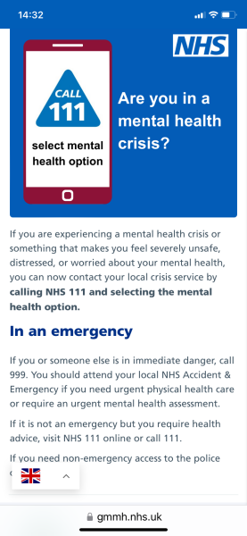 This is the reality of trying to get in touch with mental health services