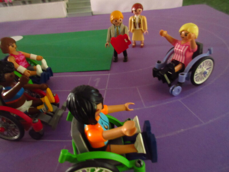 It's time for the Olympic Games for the Playmobil people in our house PART TWO