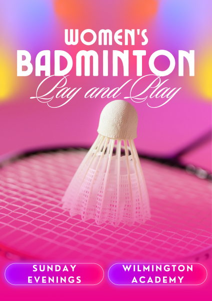 New women’s only badminton pay and play