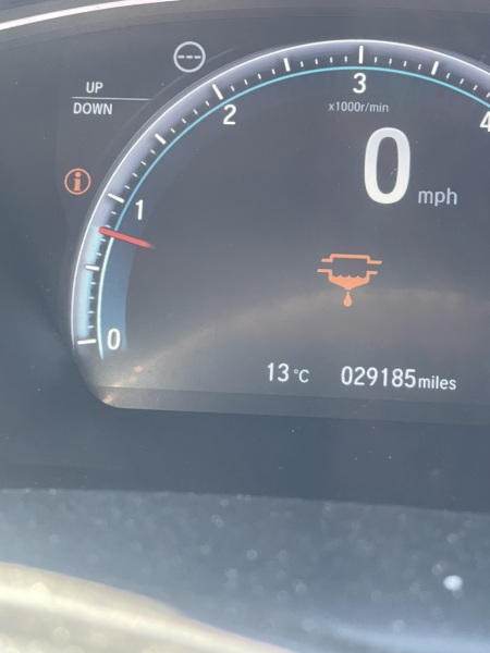 warning light on Honda Civic, what is it?