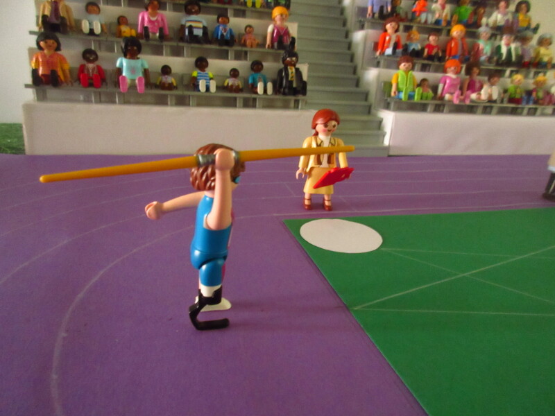 It's time for the Olympic Games for the Playmobil people in our house PART TWO
