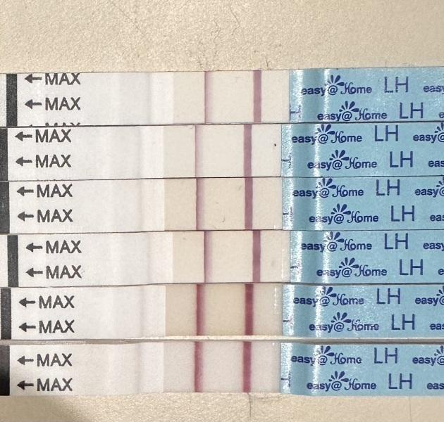 Another peak after confirmed ovulation