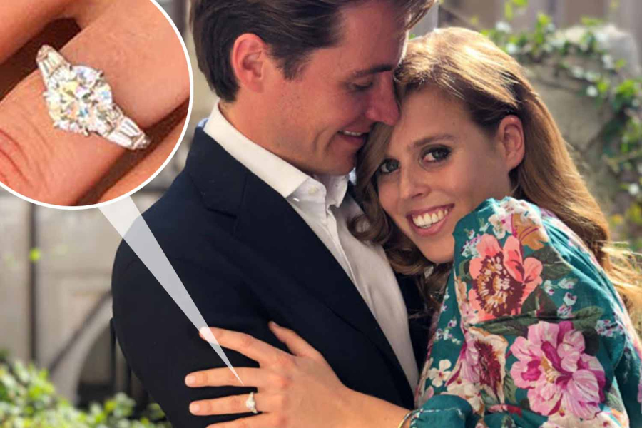 Catherine's new eternity ring