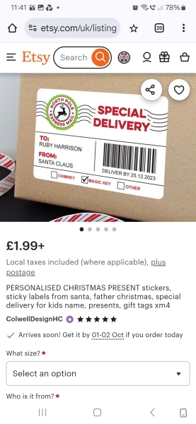 Thread 2 - the one with a round of Santa-plause for all of the bargains