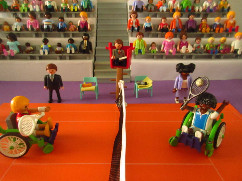 It's time for the Olympic Games for the Playmobil people in our house PART TWO