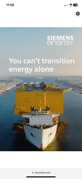 Pop-up advert that won’t go away.