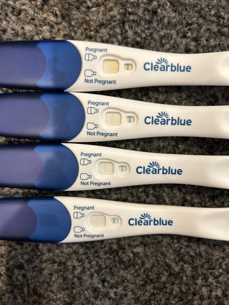 Pregnancy or evap lines